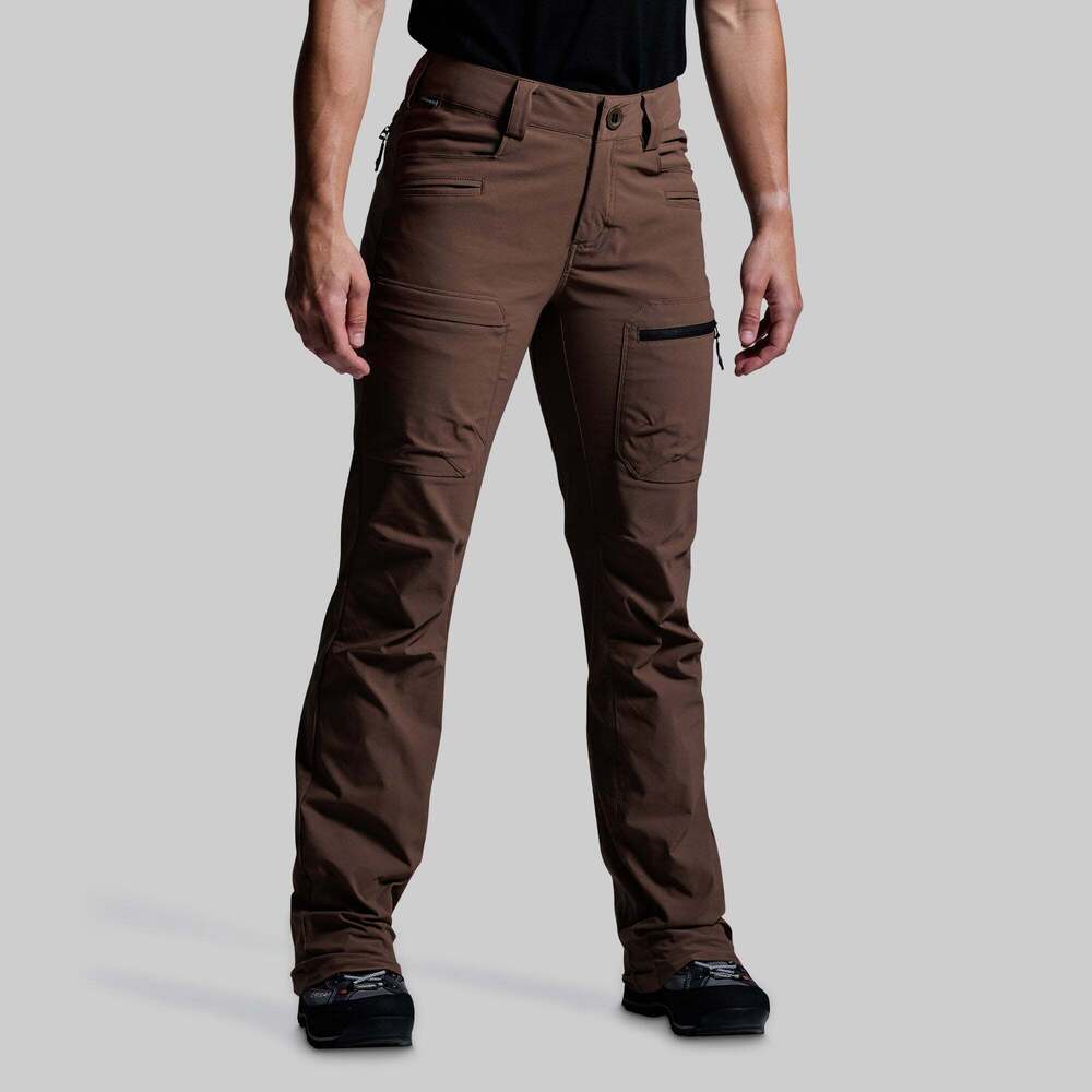 Born Primitive Women's Terrain Pant (Coyote Brown) 4 / Short